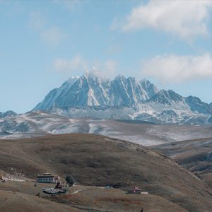 川西四日蓝冰金山与温泉奢享